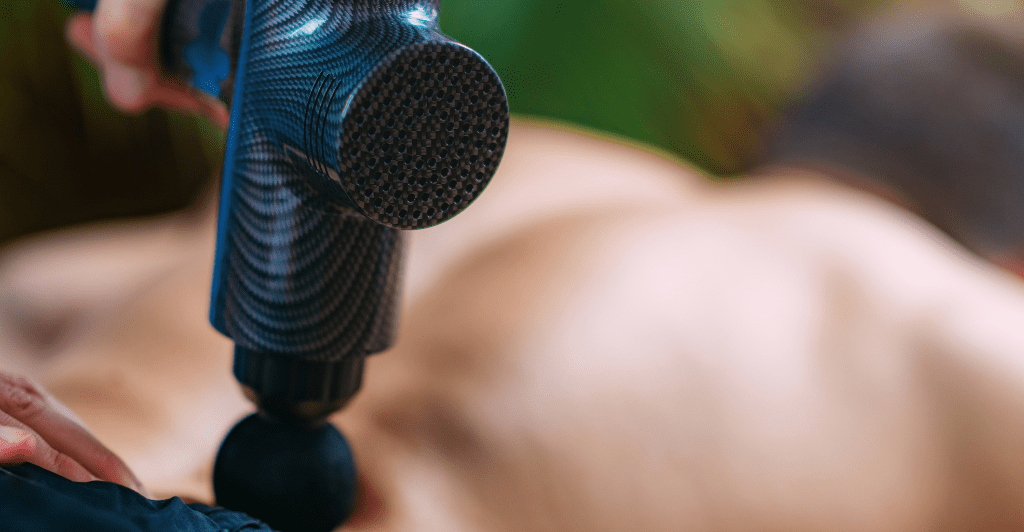 Massage Gun Therapy Lower Back